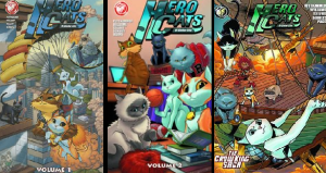 Hero Cats Volumes #1-3 Cover Image