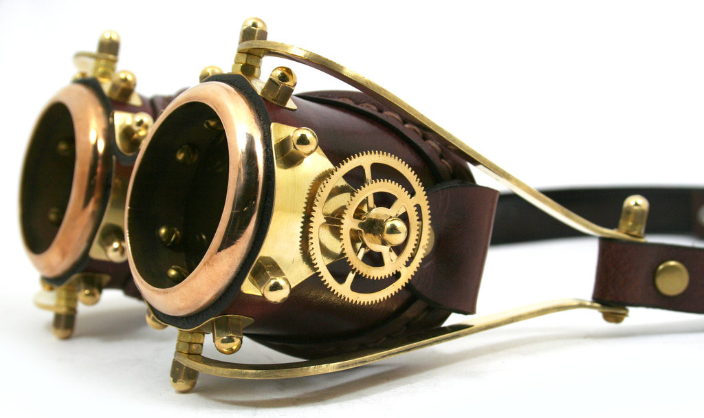 steampunk_goggles_polished_brass_brown_leather_by_ambassadormann-d4zv21s