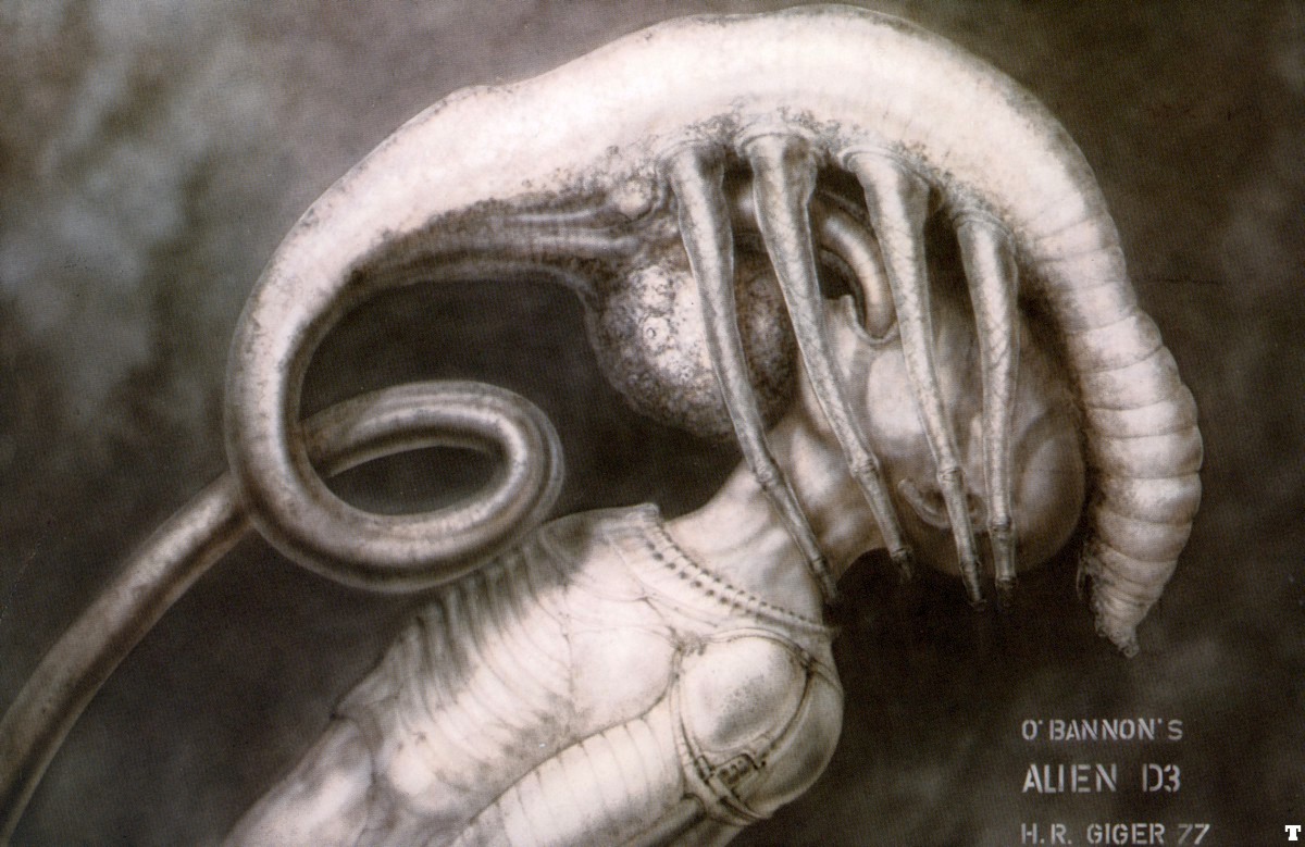 H.R. Giger Facehugger