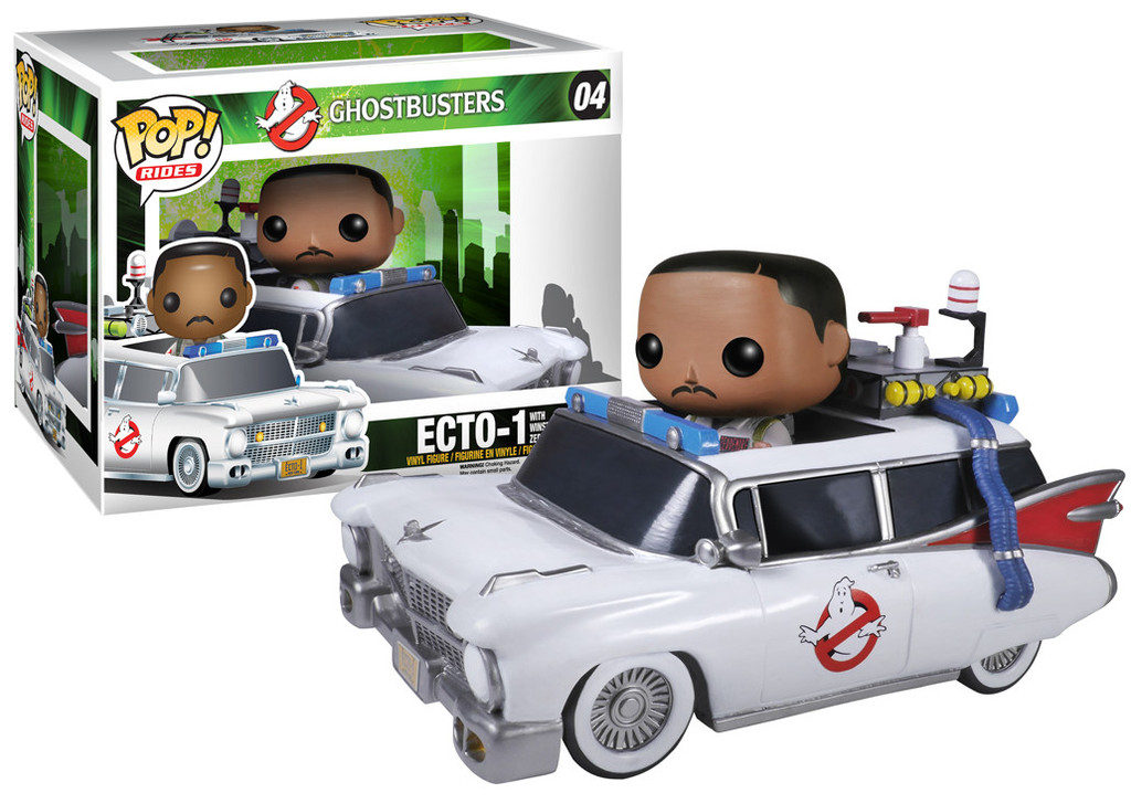 Ghostbusters Funko Ecto-1 and Winston