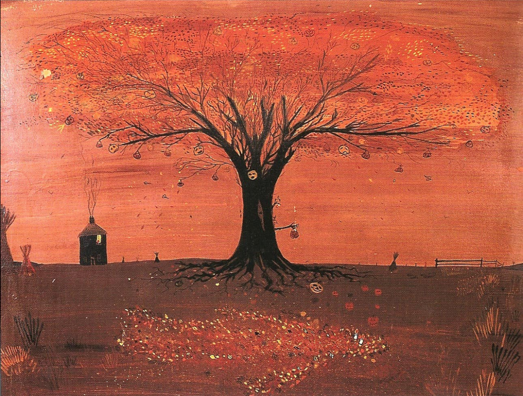 halloween-tree-painting