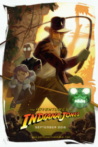 Adventures of Indiana Jones Poster