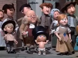 the_4th_of_july_parade_rudolphs_shiny_new_year_ben_franklin_1976-500x370