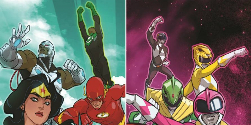 Justice League/Power Rangers #1