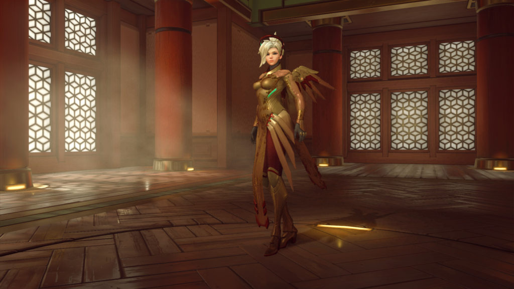 Mercy's new Golden Skin (Epic)