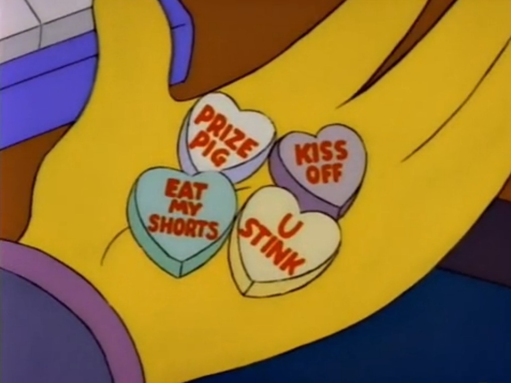 Simpsons Valentine's Day