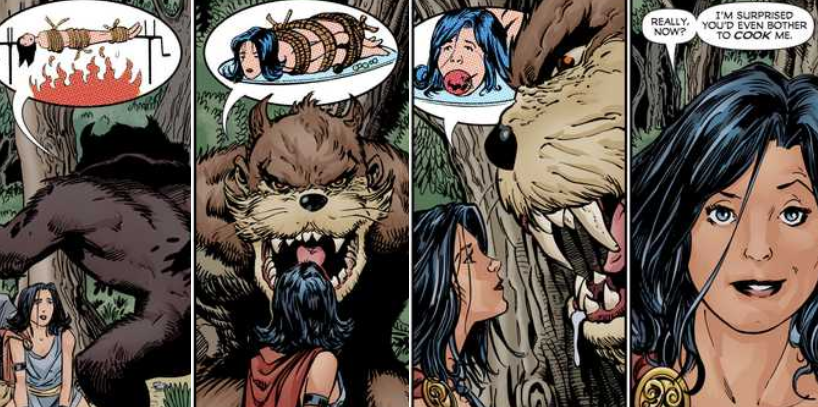 Wonder Woman/Tasmanian Devil