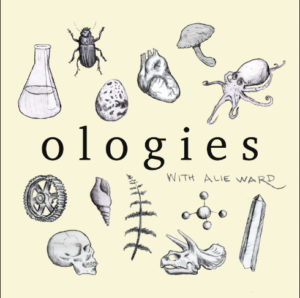 Ologies with Alie Ward podcast logo