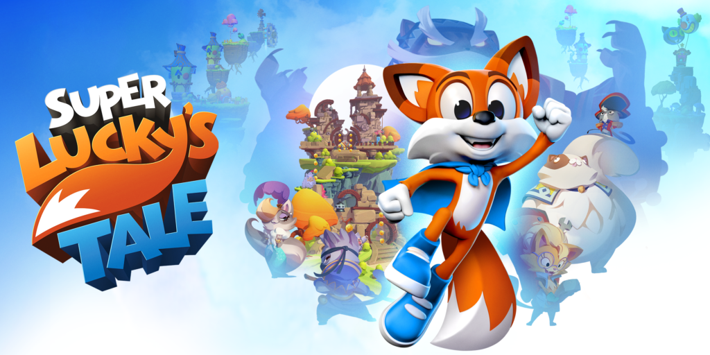 Lucky s t. Супер Лис игра. New super Lucky's Tale. Lucky’s Tale картинки. New super Luckys Tale.