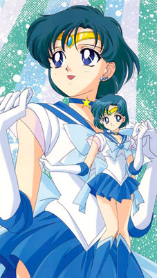 Sailor Mercury pose