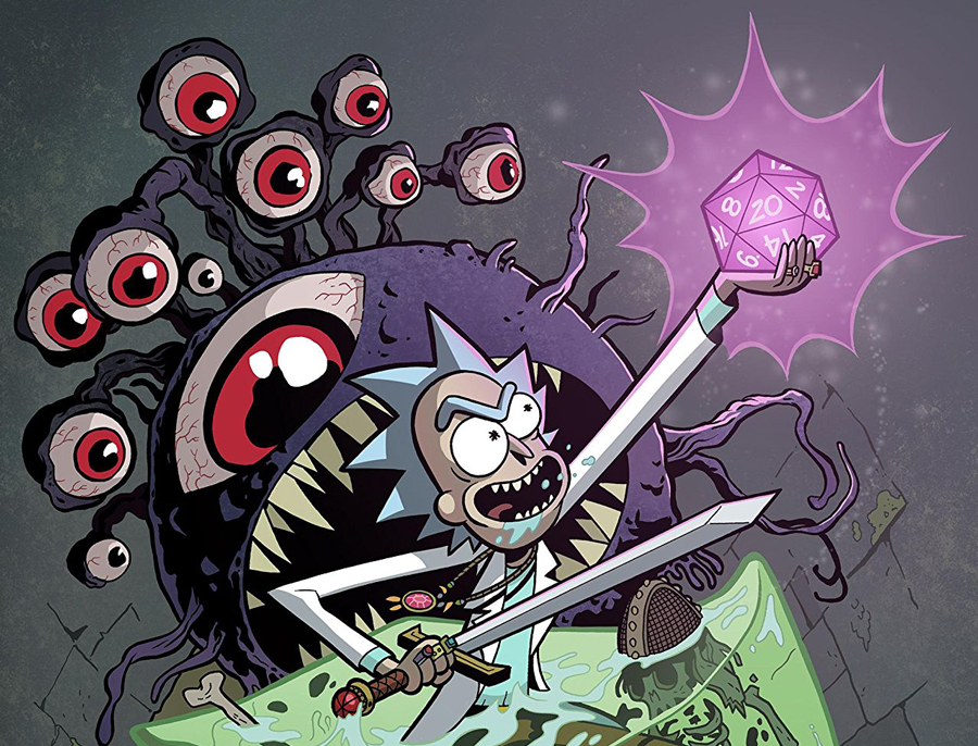 Rick and Morty vs. DnD