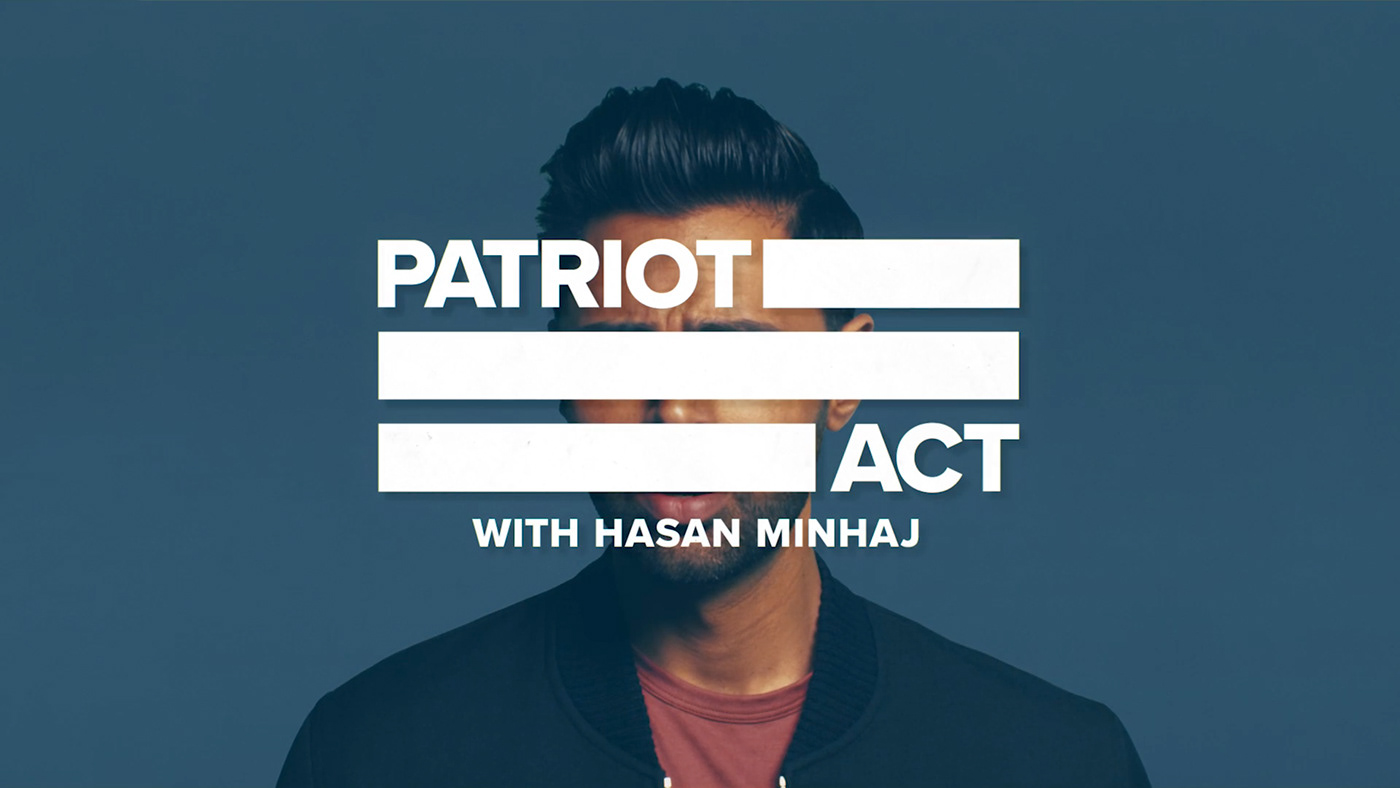 Poster for Patriot Act with Hasan Minhaj