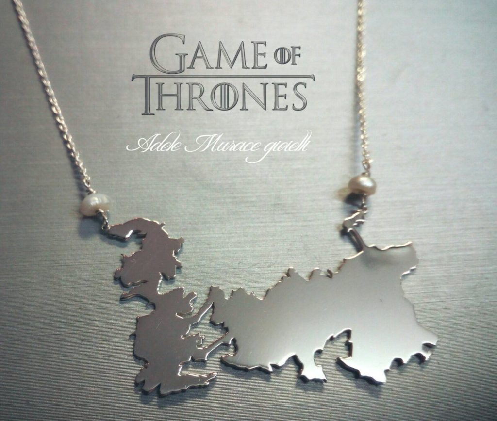 Westero Map Necklace By Adele Murace