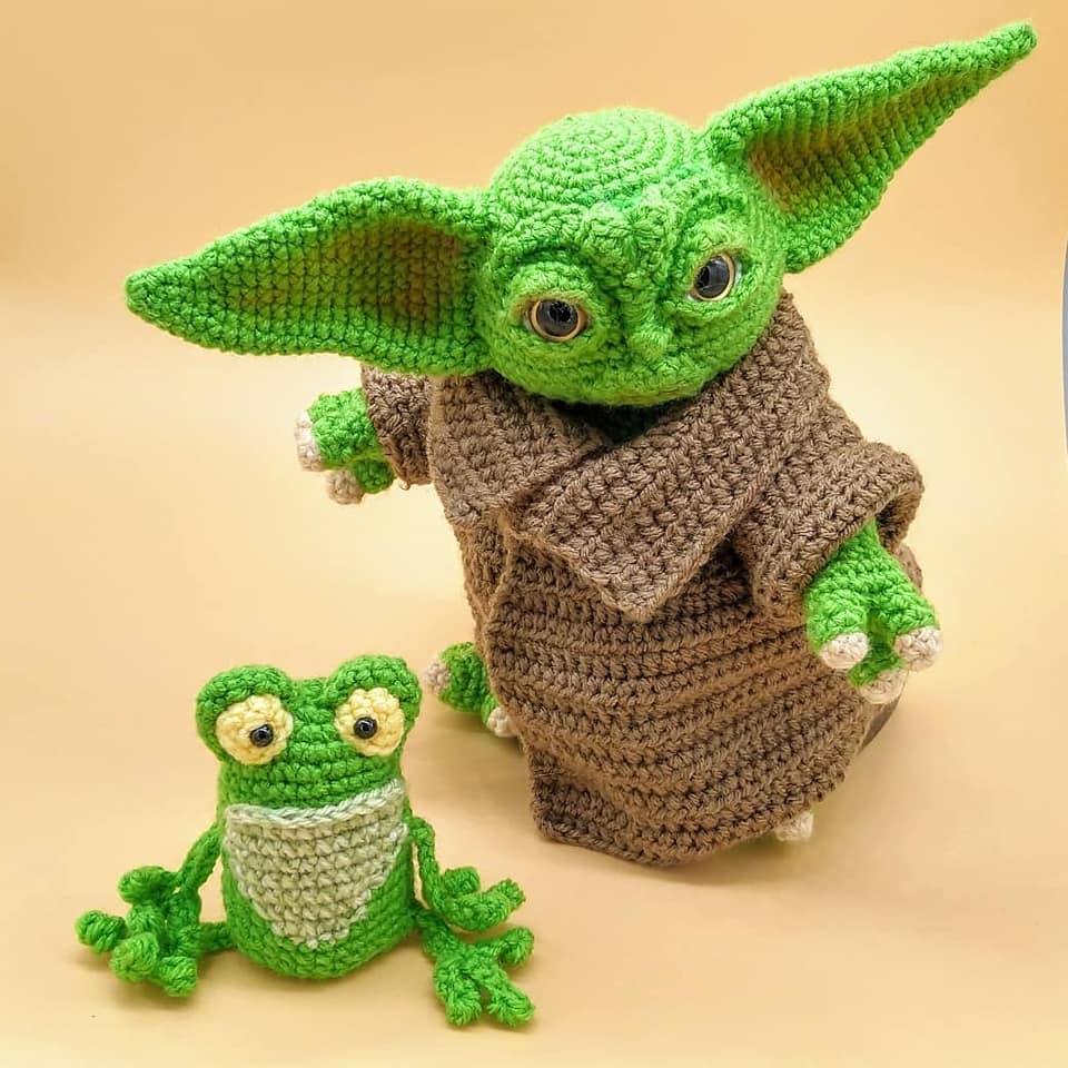  CRAFTS THIS AMIGURUMI  BABY  YODA  IS SO CUTE YOU LL SPIT 