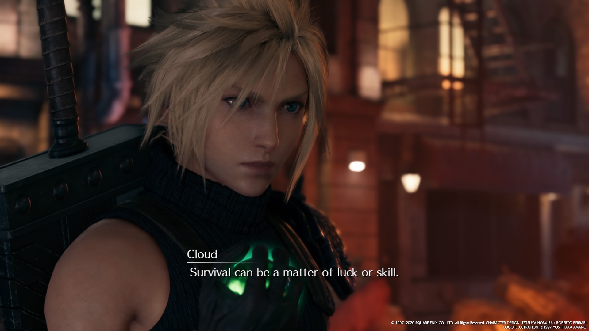 FF7 Remake Cloud